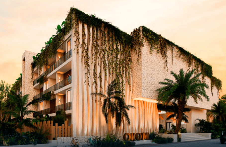 Okom Living Tulum facade